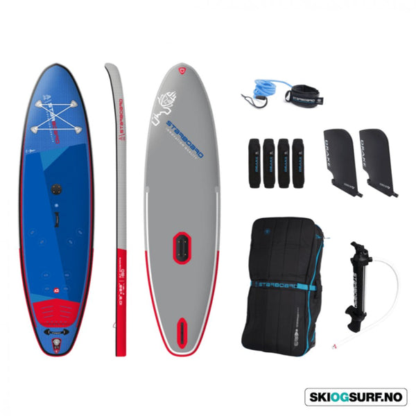 2022 Starboard SUP Windsurfing Inflatable IGO 10´8x33 Deluxe SCSUP - Oppblåsbar SUP - SUP PakkeFluid.no