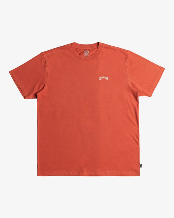 Billabong Arch Crew T'shirt RedTilbehør - Klær - T-ShirtFluid.no