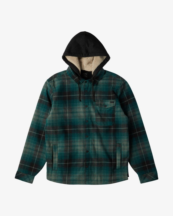 Billabong FURNACE BONDED FLANNEL - Forest GreenTilbehør - Klær - GenserFluid.no