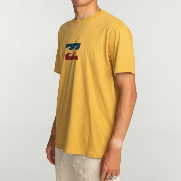 Billabong Team Wave T'shirt gulTilbehør - Klær - T-ShirtFluid.no