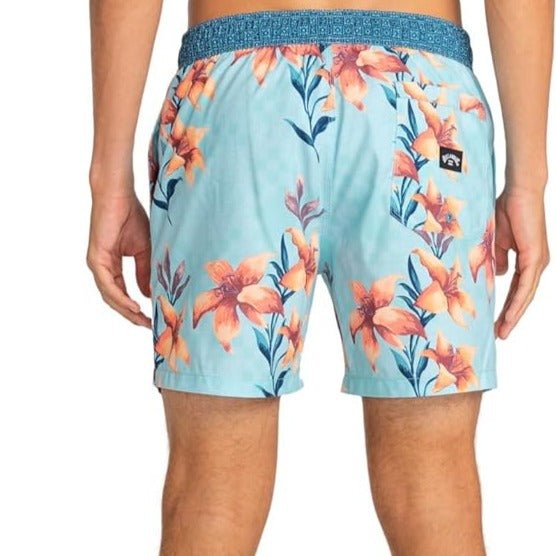 Billabong Vacay shorts lys blå hawaiiTilbehør - Klær - ShortsFluid.no