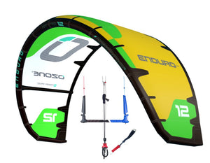 Ozone Enduro V5 - komplett pakkeKite - Tubekite - KitepakkerFluid.no