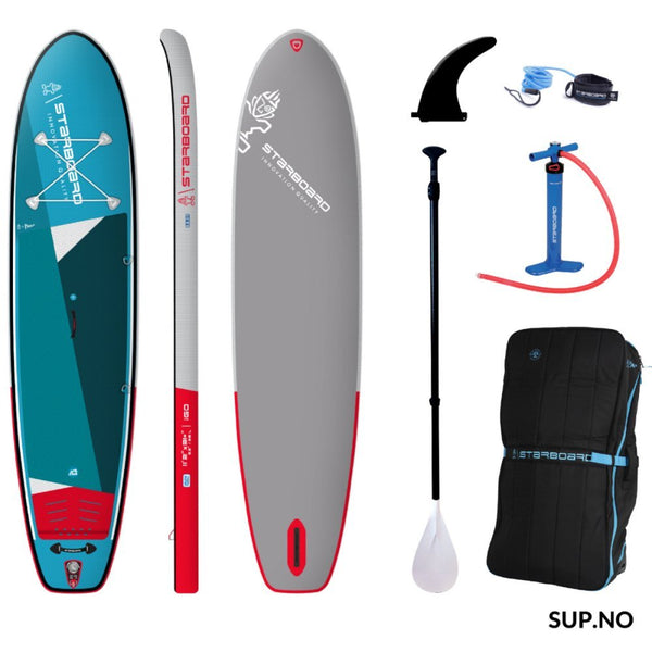 Starboard SUP Oppblåsbar Allroundpakke 10´8x33SUP - Oppblåsbar SUP - SUP PakkeFluid.no